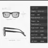 Gafas Sundark  (Bleccy) Fotocromáticas + Polarizadas - Marco Negro - Imagen 4