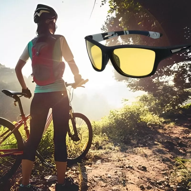 Gafas (Bleccy) Deportivas Vision Nocturna- Para Conducción Nocturna Modelo: Orion i621  - OA - Imagen 8