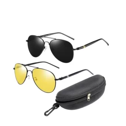 Gafas (Bleccy) Pilot101 (Kit De gafas De noche Y Día) SP
