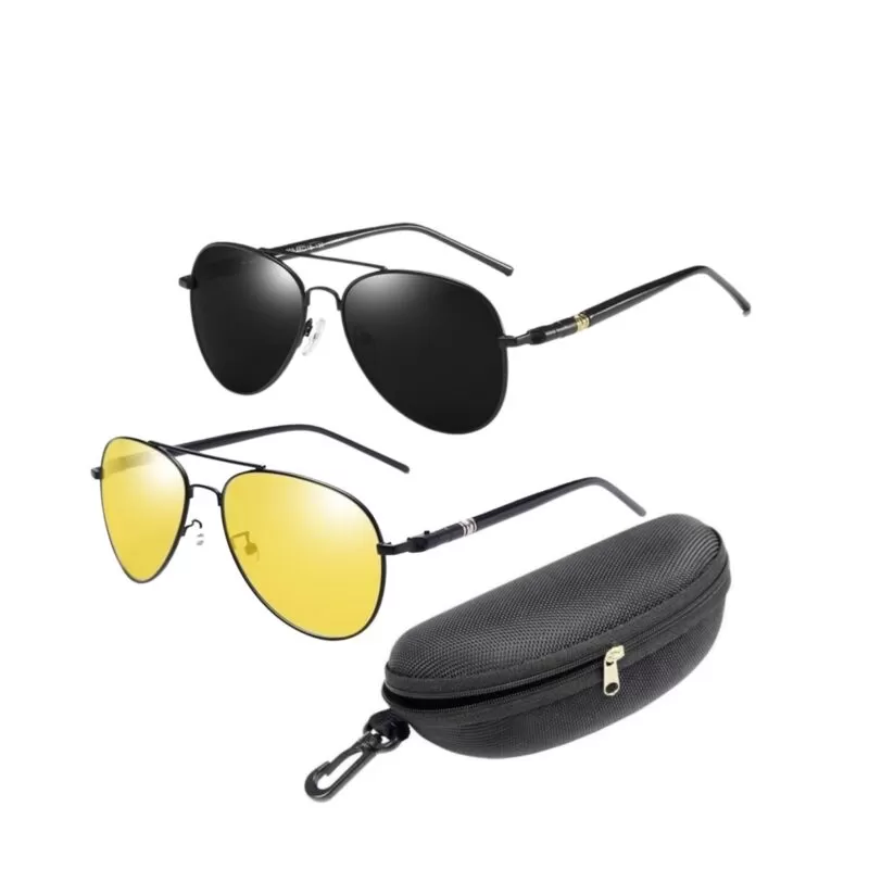 Gafas (Bleccy) Pilot101 (Kit De gafas De noche Y Día) SP