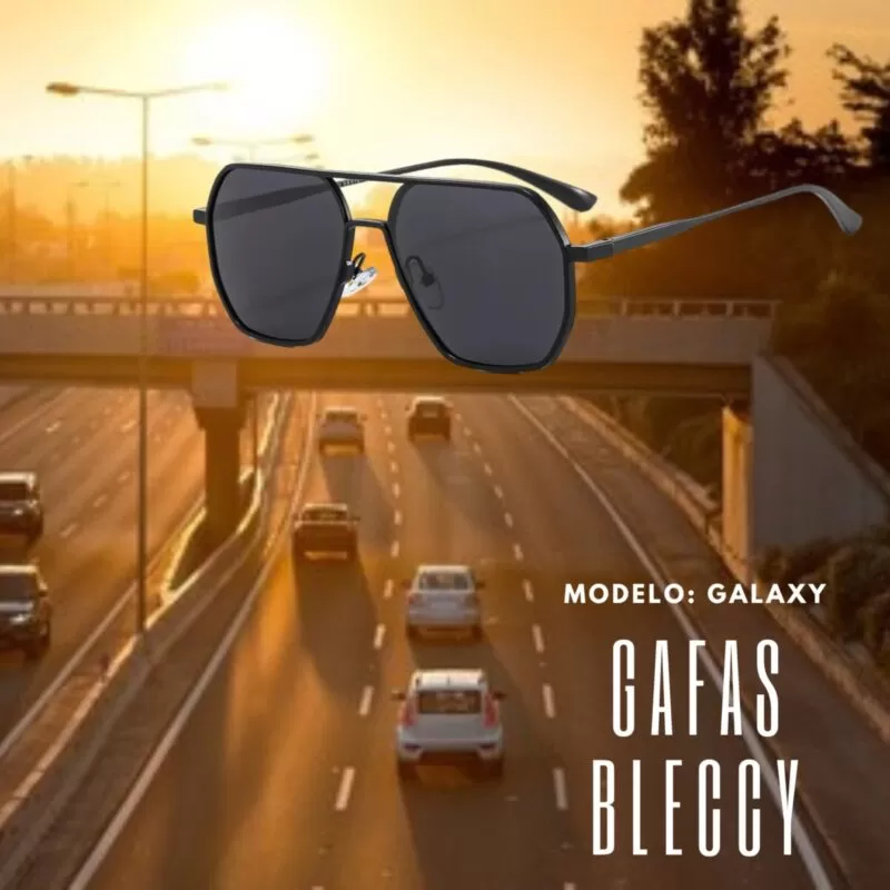 Gafas (Bleccy) Visión Diurna - Para Conducción Bajo El Sol Modelo: Galaxy336  + Shell Protector - SC - Imagen 6