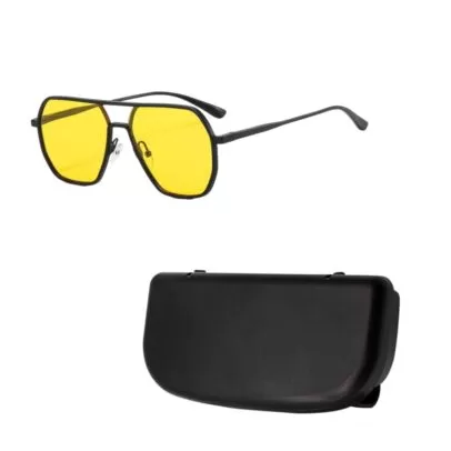Gafas (Bleccy) Visión Nocturna - Para Conducción Nocturna Modelo: Galaxy336  + Shell Protector - SP